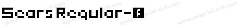 Sears Regular字体转换